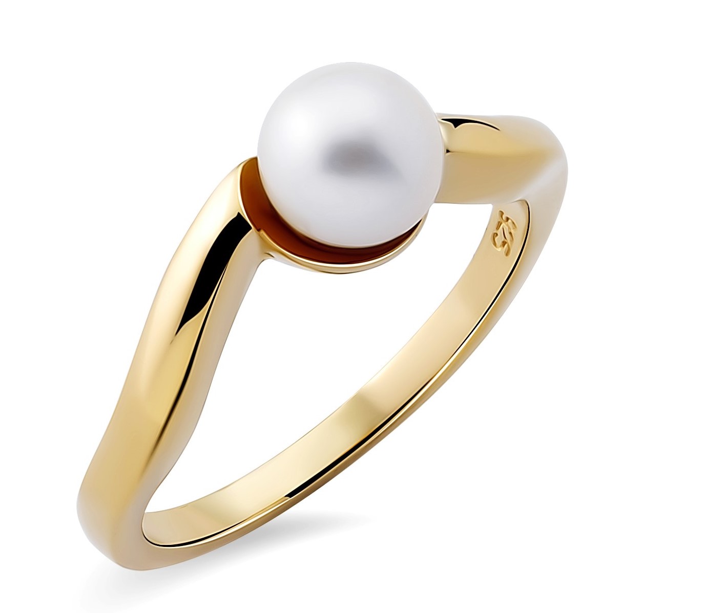 Orphelia Damen-Ring Sterling-Silber 925 – Gold ZR-7507/G Image