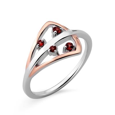 Orphelia Damen-Ring Sterling-Silber 925 – Silber/Rosé ZR-7496 Image