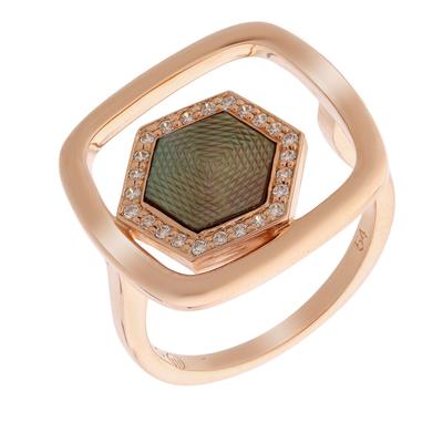 Orphelia Damen-Ring Sterling-Silber 925, Rosé zr-7372 Image