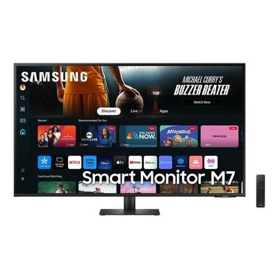 Samsung Smart Monitor »M70D« 109,2 cm / 43 '' schwarz, 96.55x55.98x24.72 cm Image