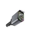 Caricabatteria da auto retrattile 4 in 1 Starlight sul tetto dell'auto 100w porte USB tipo C caricabatteria da auto super veloce adattatore da auto per iPhone