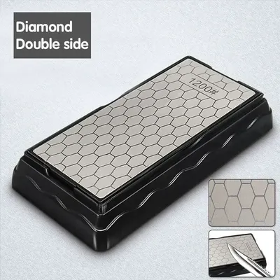 Double-Side base Diamond Sharpening Stone Whetstone Knife Kitchen Grit Chef Knife Grinding