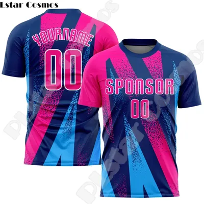 NewFashion Custom Name Team Soccer Football Jersey Player Logo Streetwear Drop Shipping 3DPrint
