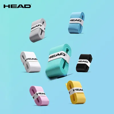 6Pcs Head Original High Quality Tennis Overgrip Badminton Grips Anti Slip Sweat Absorption Padel Racket Tape Tennis Accessories