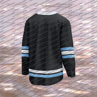 2025 Utah USA Hockey Training moto Jerseys Away Utah HC Black & White COOLEY #92 KELLER #9 3D Long