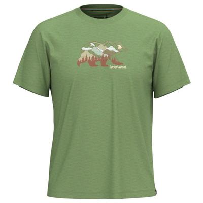 Smartwool - Bear View Graphic Tee - Merinoshirt Gr XL grün Image