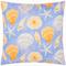 furn. Sea Shells Printed Filled Cushion - Blue - Size 45 cm x 45 cm | furn. Sale | Discount Designer Brands