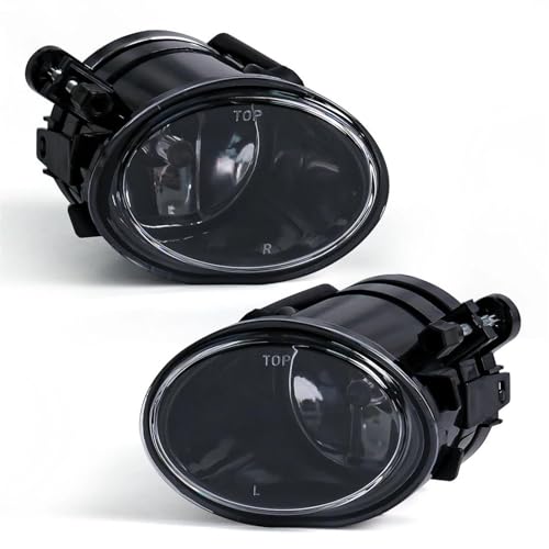 Driving Lights Lamp Car Fog Lamp For BMW E39 For M5 2001 2002 2003 E46 3 Series For M3 2002 2003 2004 2005 2006 Halogen LED Bulbs Front Bumper Headlight 12V Fog Light Lamp (Color : LED Bulbs White)