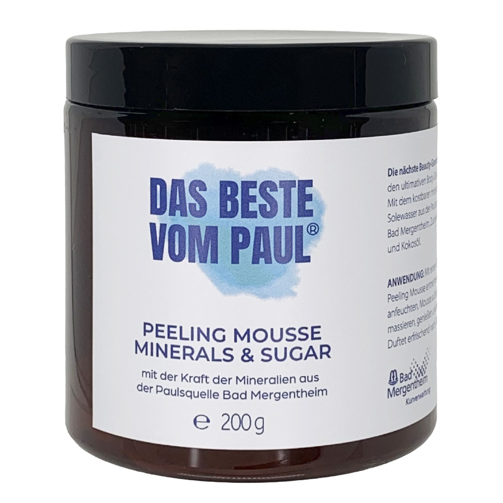 Das Beste vom Paul MOUSSE PEELING MINERALI E ZUCCHERO 200 g Peeling
