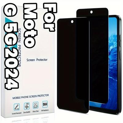 TEMU /g Play 5g 2024 Privacy Screen Protector, 9h Hardness Tempered Glass, , Anti-scratch, Case Friendly, , -free