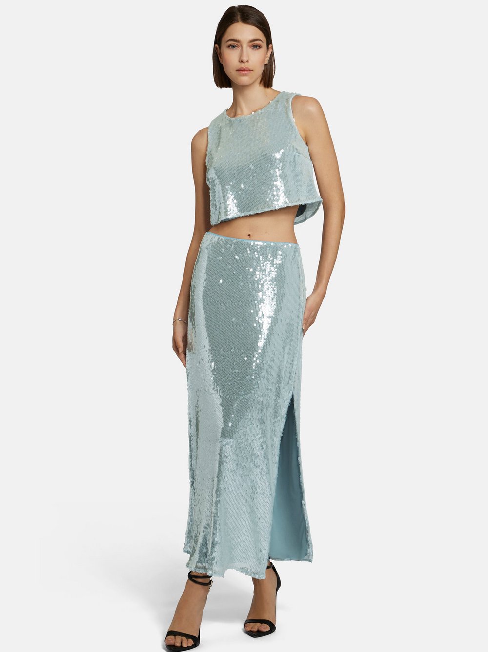 Nicowa Maxirock Damen hellblau, 36 Image