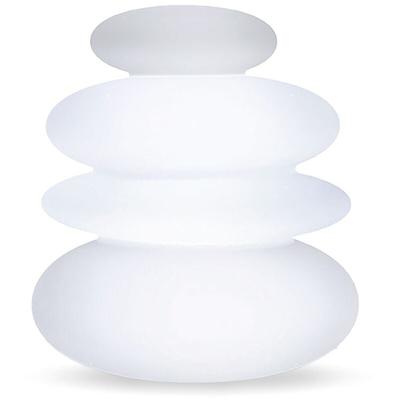 Balanken mit einer Höhe von 70 cm. Dekorative kabellose Lampe für den Innen- und Außenbereich. Image