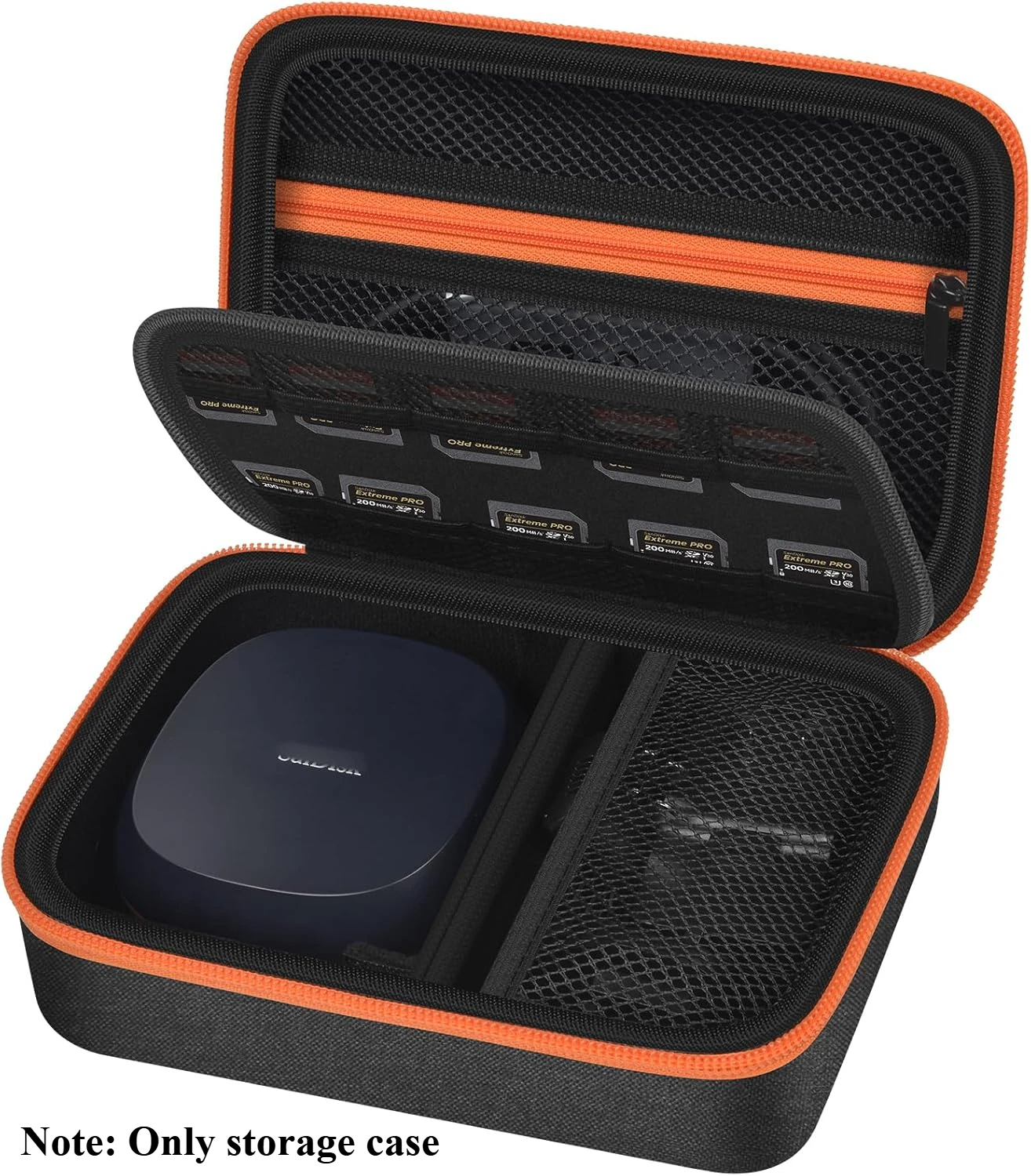 (nur Gehäuse) Gehäuse kompatibel mit SanDisk 8 TB 4 TB Desk Drive SSD/für externe Solid-State-Festplatte, Speicherkarte SD-Karten Image