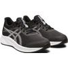 Laufschuh ASICS "PATRIOT 13 GS", Gr. 35, silber (schwarz, silberfarben), Textil, sportlich, Schuhe