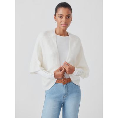 J.McLaughlin Women's Tala Cashmere Wrap Ivory