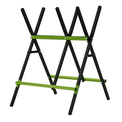 Baumarktplus Sägebock Holzsägebock Stahl 3-fach verstellbar für Holz sägen Forstarbeit klappbar Image