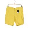 Boss by Hugo Boss Herren Shorts, Gr. 50, gelb, Elasthan, Baumwolle, Synthetik