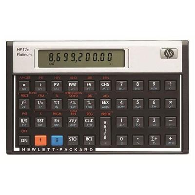 HP Taschenrechner »12c Platinum« schwarz, 12.9x1.5x7.9 cm Image