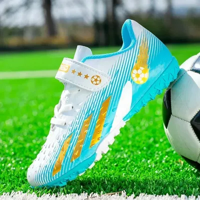 Kids Football Boots Society Cleats Soccer Shoes Boys Indoor Football Field Boots Children Non Slip
