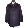 "Cappotto tradizionale tirolese in pura lana loden Weyrer blu navy 52EU XL p2p 25\""