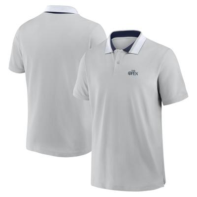 The Open Tipped Pique Polo - Sport Grau Image
