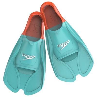 Speedo - Biofuse Training Fin - Schwimmflossen Gr 35-36 arctic glass /orange
