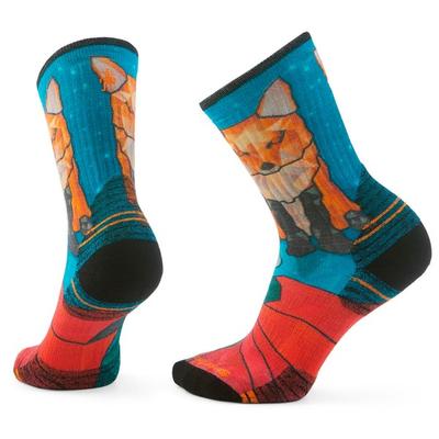 Smartwool - Women's Hike Targeted Cushion Geo Fox Crew Socks - Wandersocken Unisex S | EU 34-37 bunt Image