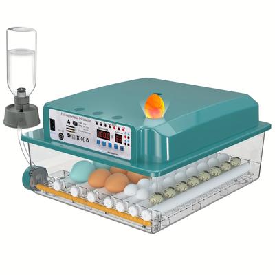 TEMU Incubators For 36 Eggs, Fully Automatic Incubators, Incubators With Automatic Egg Turning And Humidity Monitoring, Incubators With Egg Lamps For Hatching Eggs, Duck Eggs, , Eggs And Quail Eggs