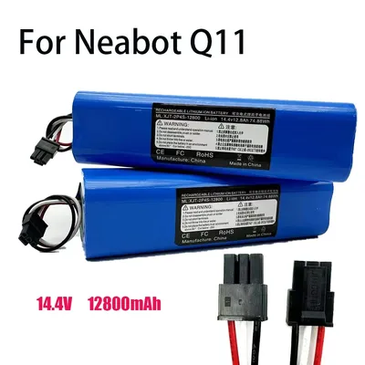Neues 100 % Original 128000 mAh wiederaufladbarer Li-Ionen-Akku für Neabot Roboterstaubsauger Q11 Image