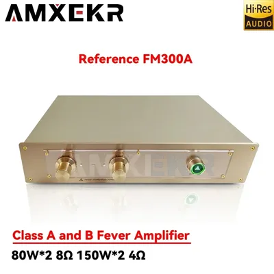 SUQIYA FM300A Power Audio Verstärker Klasse AB 150Wx2 Reprodukt Klon FM Akustische Sound Lautsprecher Stereo HiFi Verstärker Heimkino Image