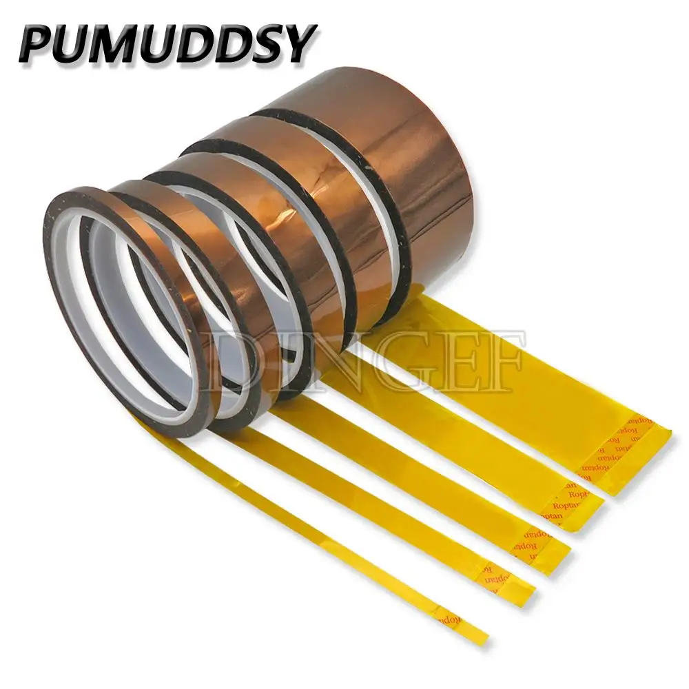 1PC 10mm 20mm 30mm Wärme BGA Wärmedämmung Polyimid Isolierende Hochtemperatur Klebeband 3D Druck Bord schützen Image
