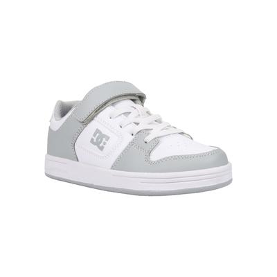 Sneaker DC SHOES "Manteca 4 V Sn", Kinder, Gr. 13(30,5), grau (weiß, grau), Obermaterial: Synthetikmaterial / Futter: Textil / Außensohle: Gummi, Schuhe Image