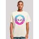 T-Shirt F4NT4STIC "Alien Kopf", Herren, Gr. 4XL, beige (sand), Obermaterial: 100% Baumwolle, casual, oversize, Rundhals, Kurzarm ohne Bündchen, Shirts, Premium Qualität