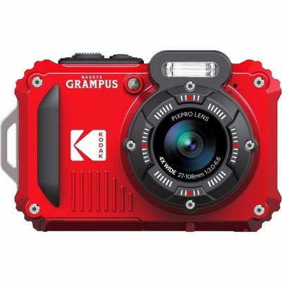 Kodak Pixpro Wpz2 16 Megapixel Compact Camera - Red - 1920 X 1080 Video - Hd Movie Mode