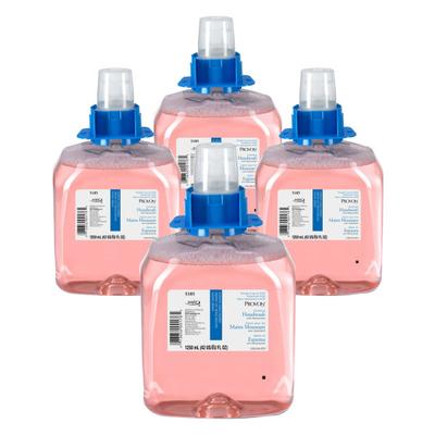 Gojo Provon Moisturizing Foam Hand Wash Soap, Cranberry Scent, 42.27 Oz, Carton Of 4 Bottles
