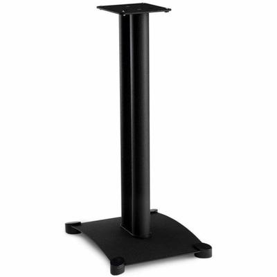 Sanus Steel Series Heavy-Duty Speaker Stand For Bookshelf Speakers - Sold As Pair - 26 In - Black - 26" X 11.8" X 14.8"