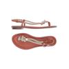 Michael Michael Kors Damen Sandale, Gr. 39, beige, kein Etikett