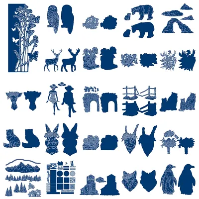 Sunflower flower animal 2022 Arrival New Metal Cutting Dies And Stamps Scrapbooking DIY Decoration Craft Embossing Stencil