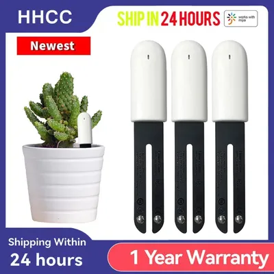 HHCC Flower Care Monitor Flora Garden Plant Grass Soil Water Fertility Smart Tester Flower Gardening
