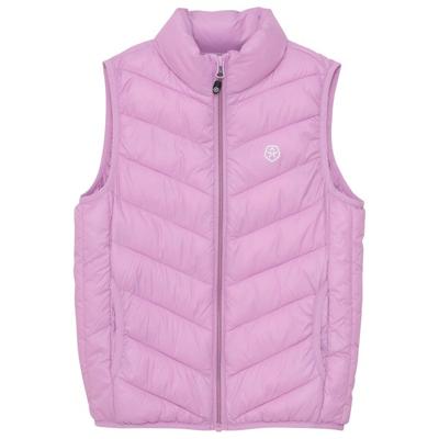 Color Kids - Kid's Waistcoat Quilted - Kunstfaserweste Gr 122 rosa Image