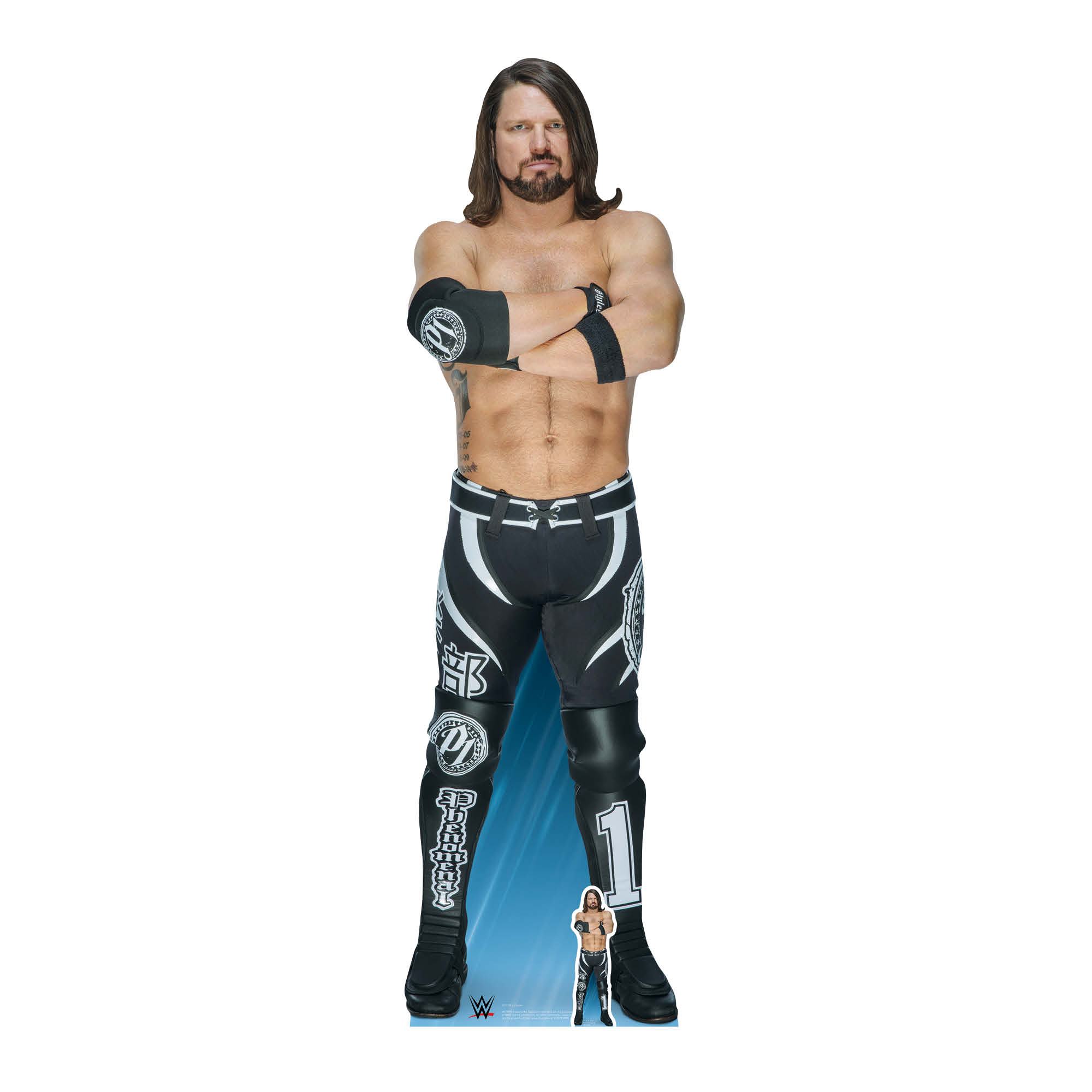 AJ Styles Pappaufsteller - 180 cm Image