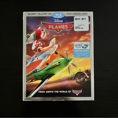Disney Media | Disney Planes 3d Blu-Ray, Blu-Ray, Dvd & Digital Kid’s Movies W/ Slipcover | Color: Green/Red | Size: Os