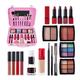 Xistuoz Make up Kit for Women Full Kit | Cosmetic Set Large Capacity Make Up Kit with Reusable Case,Waterproof Makeup Palettes with Eyeshadow Dress-Up Accessories for Teenager