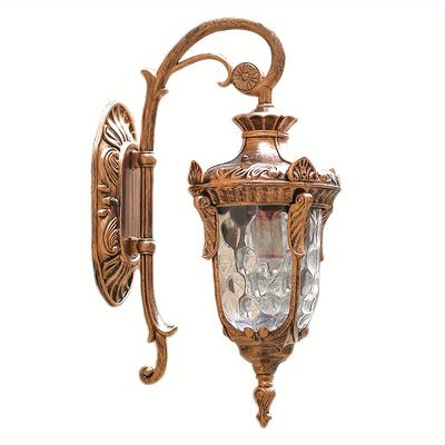 TEMU European Outdoor Wall Sconce Retro Wall Lamp Wall Mounted Sconces Fixture Aluminum Alloy For Yards