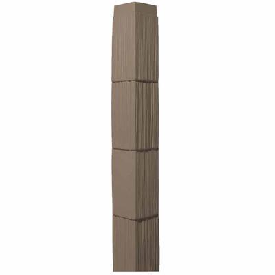 The Foundry 7 Inch Staggered & Split Shake Corner Kit 819 Rustic Cedar (NS)