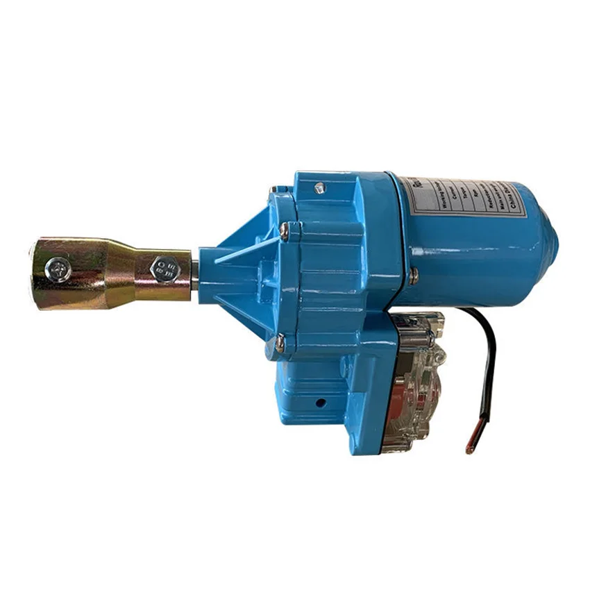 DC24V Elektrische Filmwalze, Gewächshaus-Rollmotor, elektrische Filmrollenmaschine, Gewächshaus-Filmwickelmaschine, 100 W, 100 m, 3,8 U/min Image