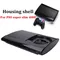 NEUES komplettes Gehäuse-Shell-Gehäuse für PS3 Super Slim 4K 4000 40XX 4012, Konsolen-Frontplattenabdeckung, schwarze Farbe mit kompletten Schraubensatz