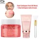 75ml Collagen Peel Off Face Mask With 50g Collagen Jelly Cream Hydrating Moisturizing Night Wrapping Mask Cream Korean Skincare