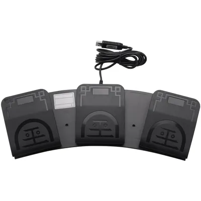 Fs2020u1 USB-Fuß schalter Steuert aste kunden spezifisches Computertastatur-Aktions pedal für Geräte Image