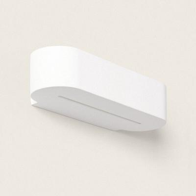 Ledkia - Wandleuchte Gips Doppelseitige Beleuchtung Lonjong Weiß Image